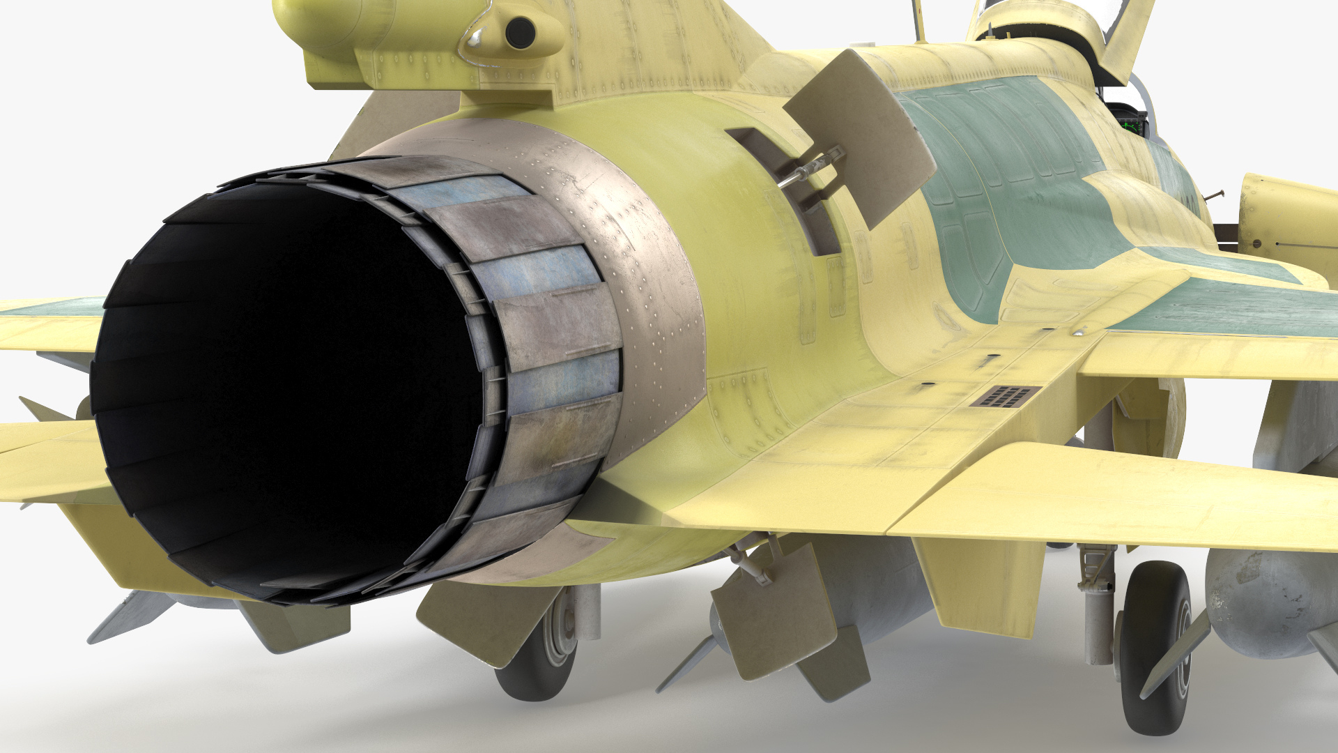 JF-17 Prototype with Armament 3D model