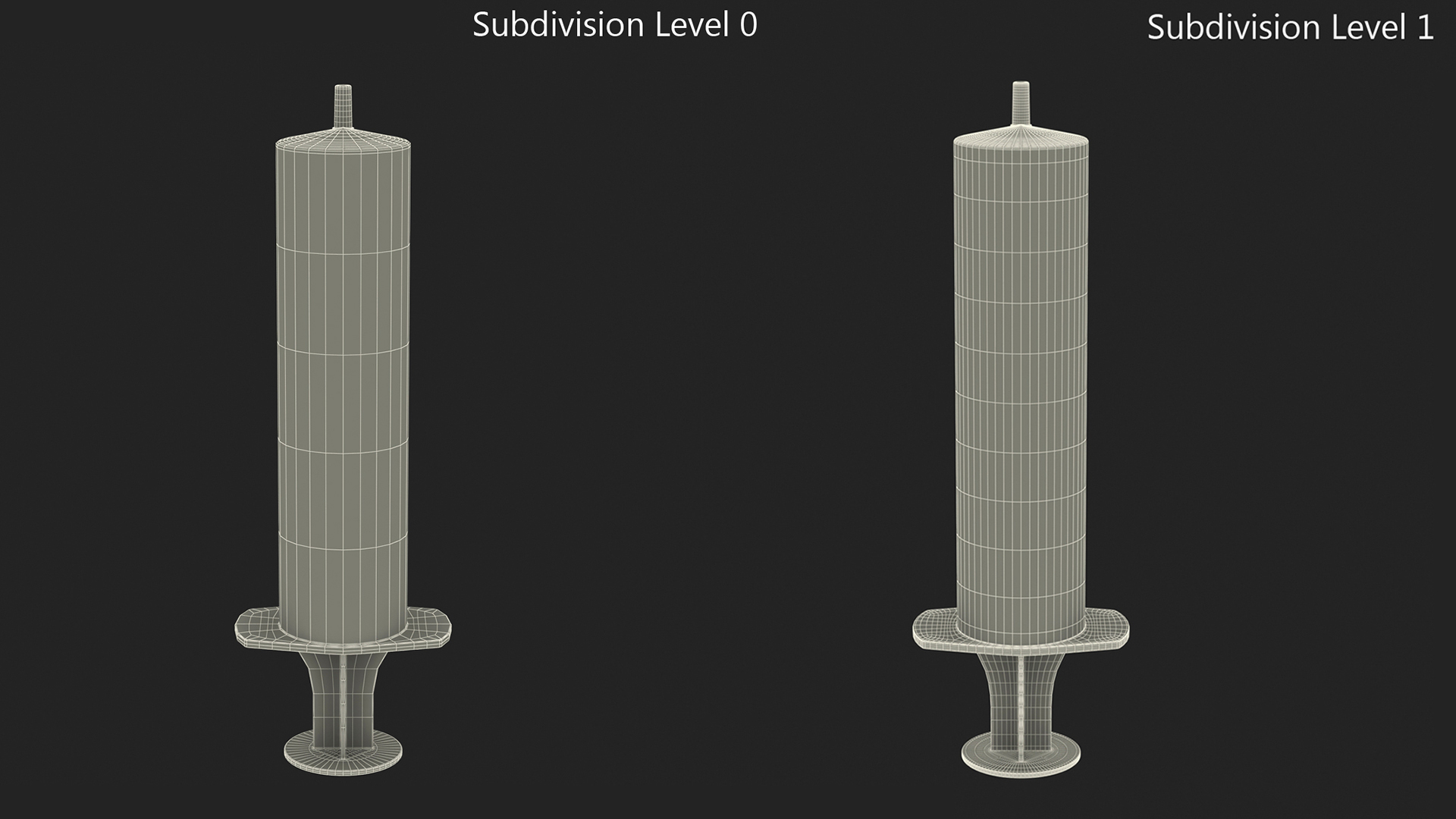 3D model Medical Syringe 50ml
