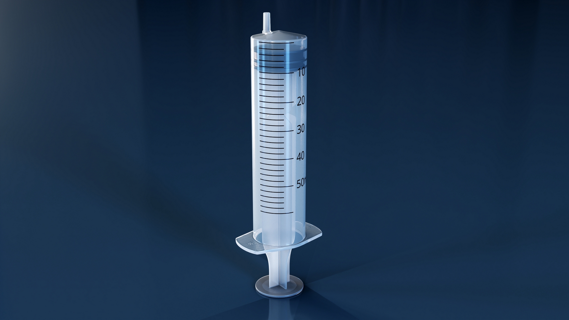 3D model Medical Syringe 50ml