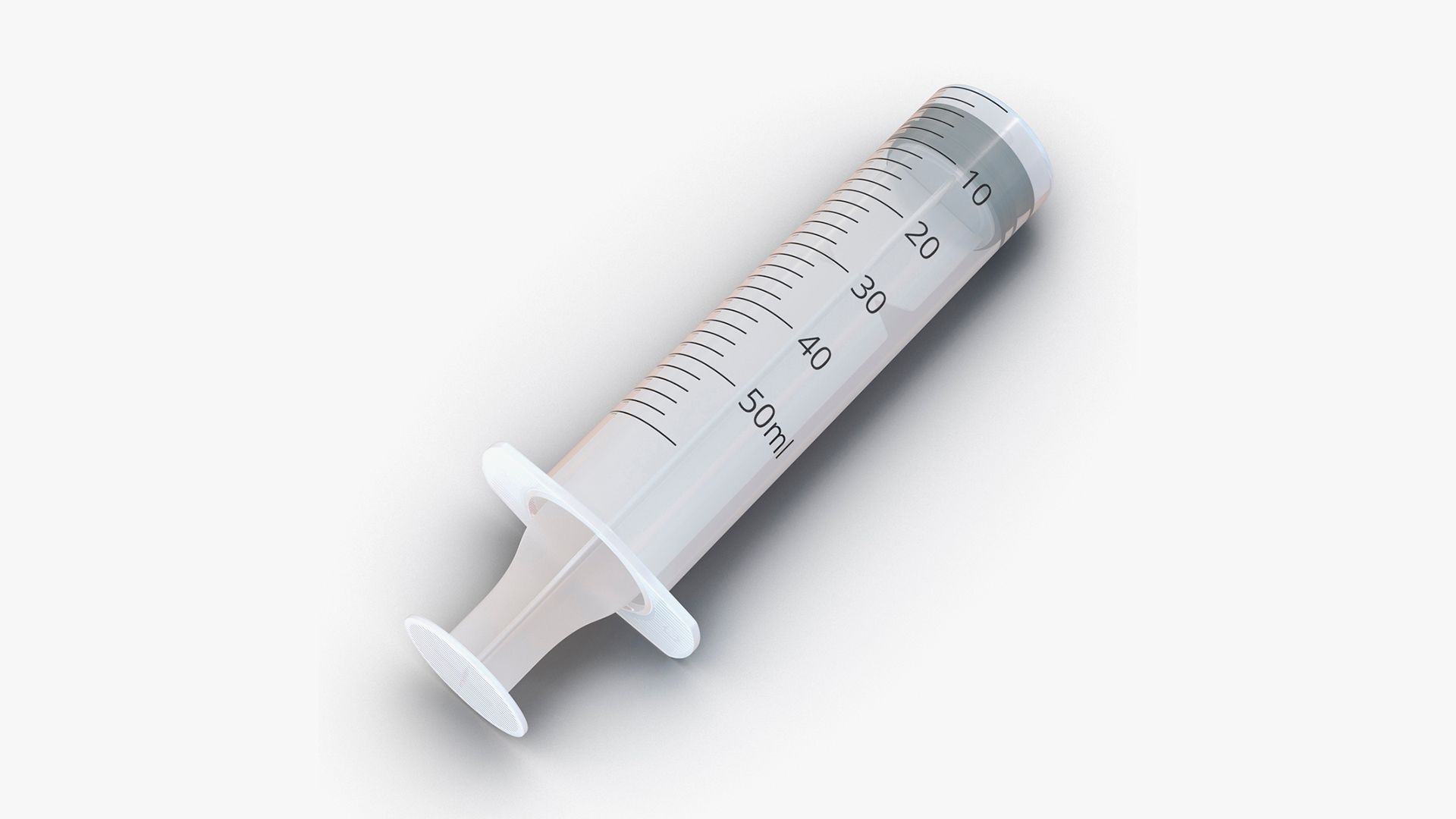 3D model Medical Syringe 50ml
