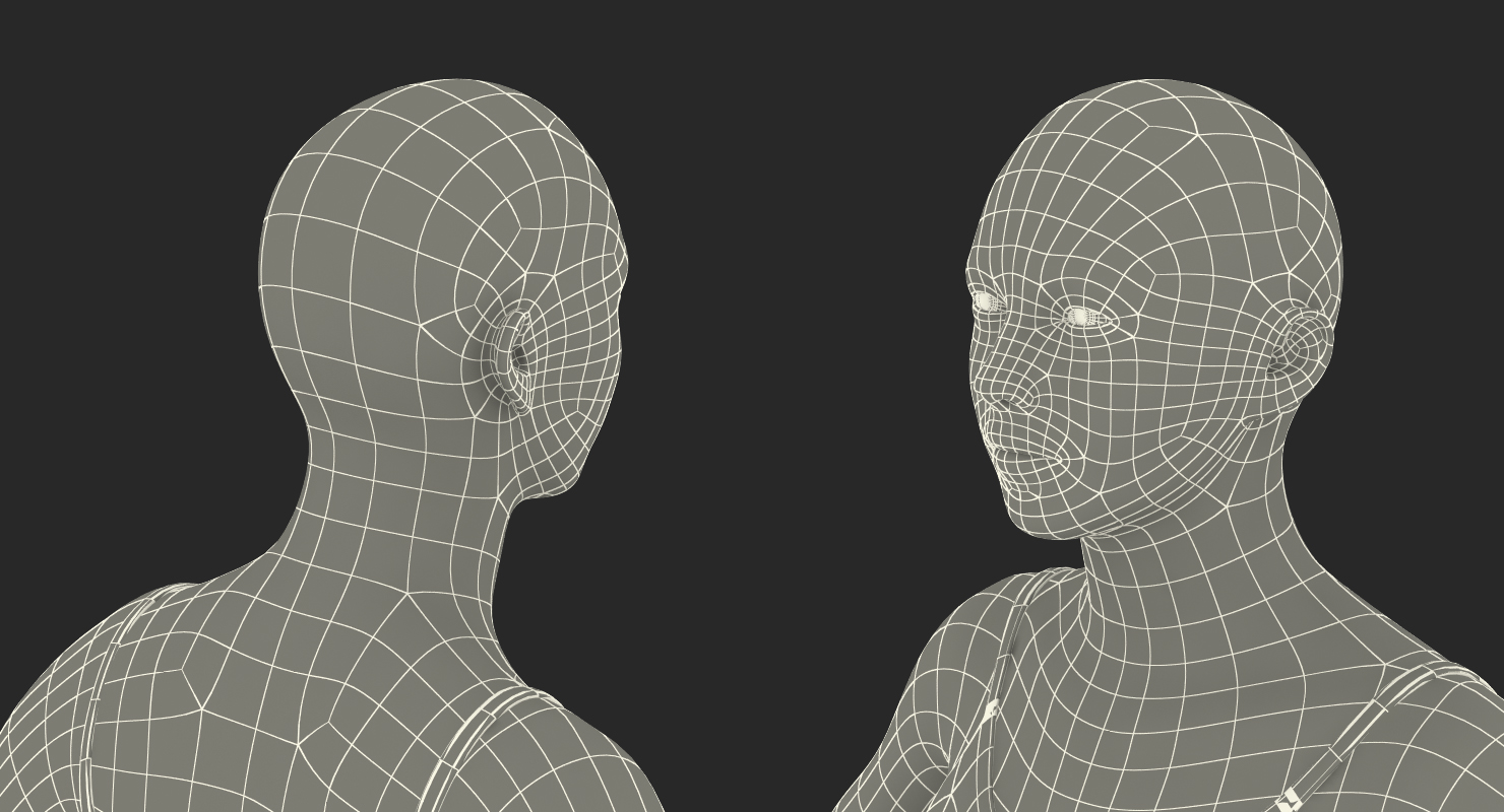 3D model Female Figure Skater