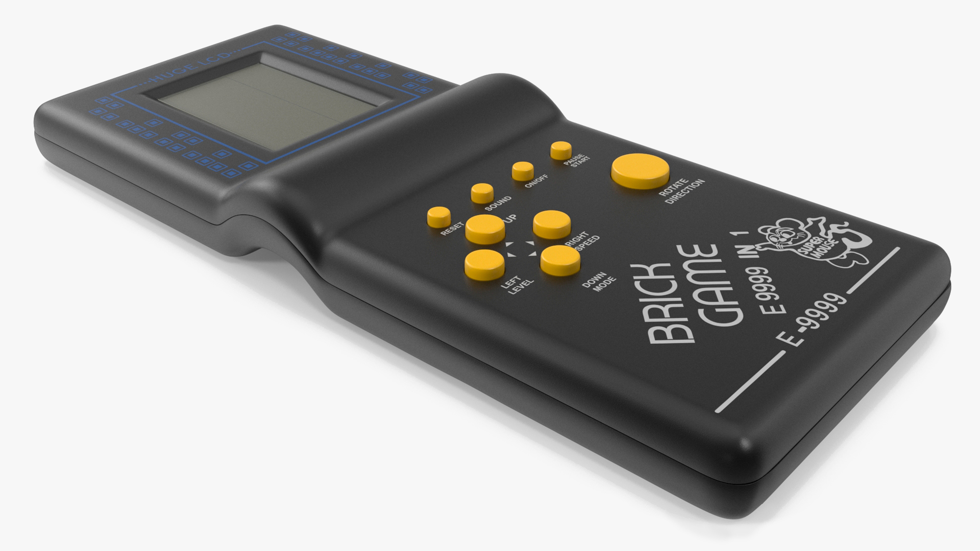 3D Brick Game Tetris Black model