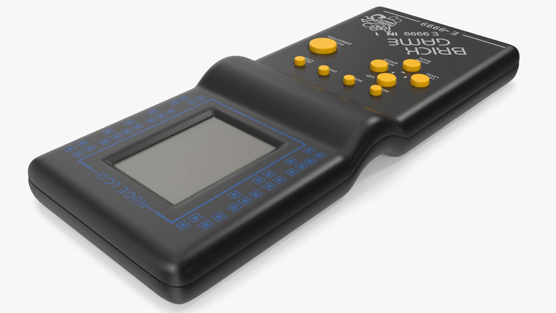 3D Brick Game Tetris Black model