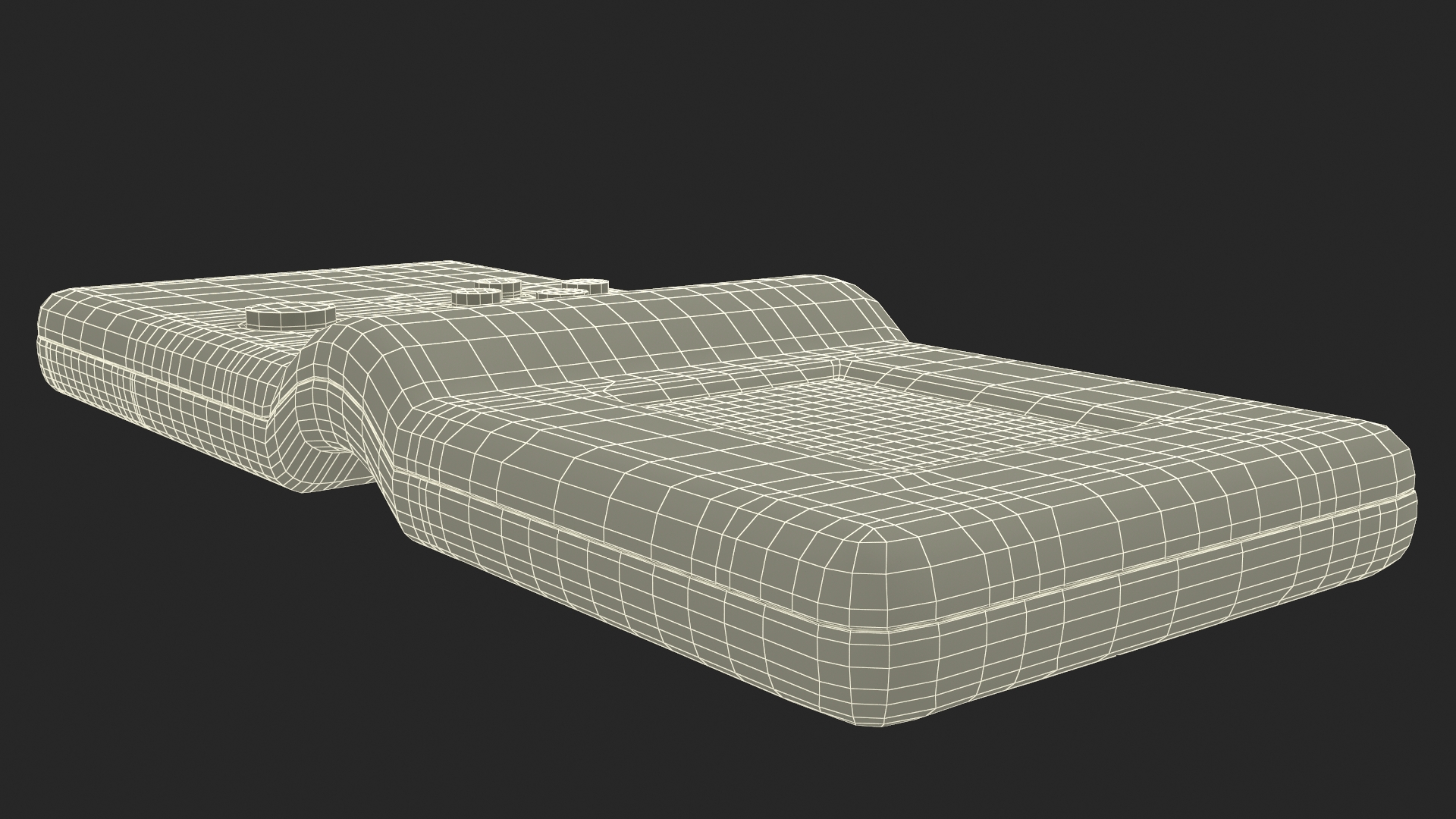3D Brick Game Tetris Black model