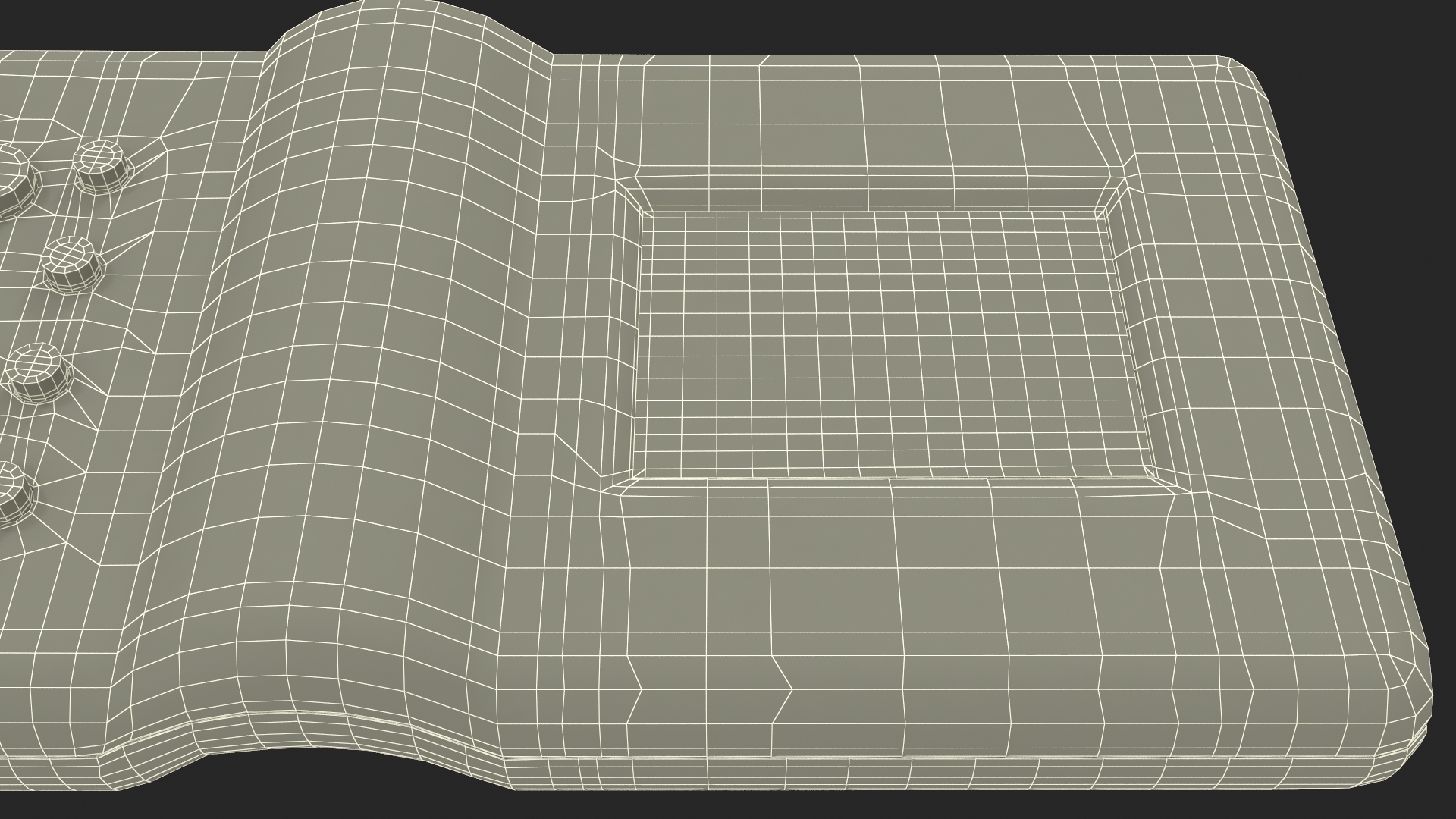 3D Brick Game Tetris Black model