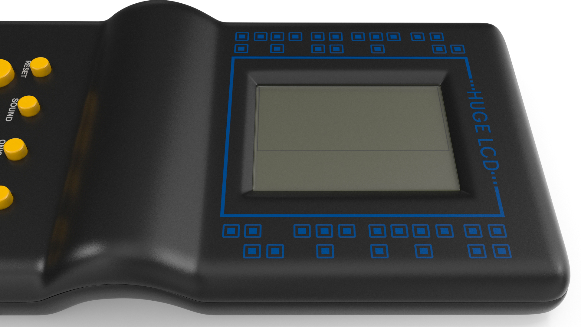 3D Brick Game Tetris Black model