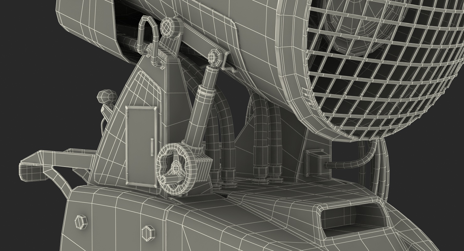 Snow Maker Cannon 3D