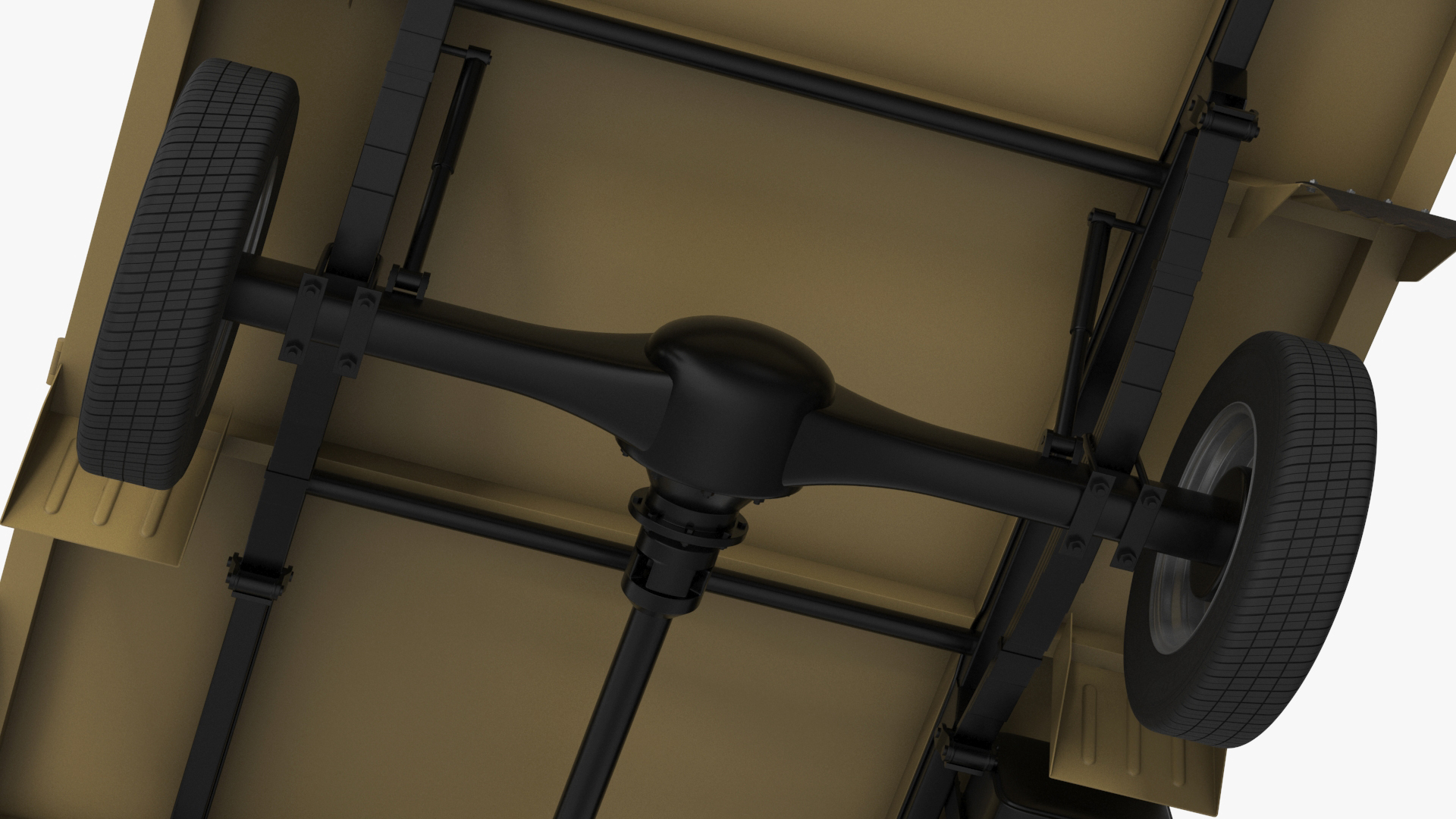 Three Wheel Cargo Tuk-Tuk with Open Body Rigged 3D