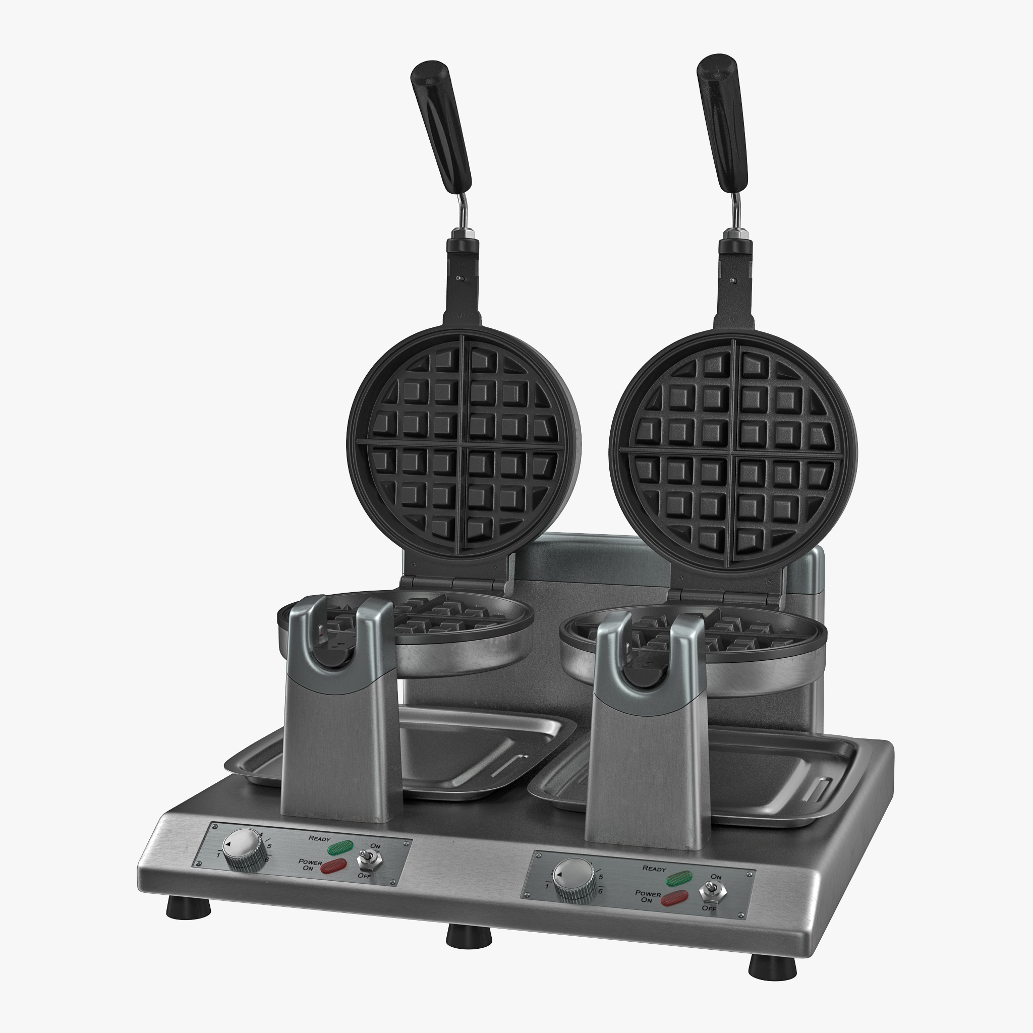 Commercial Waffle Maker Double Heads