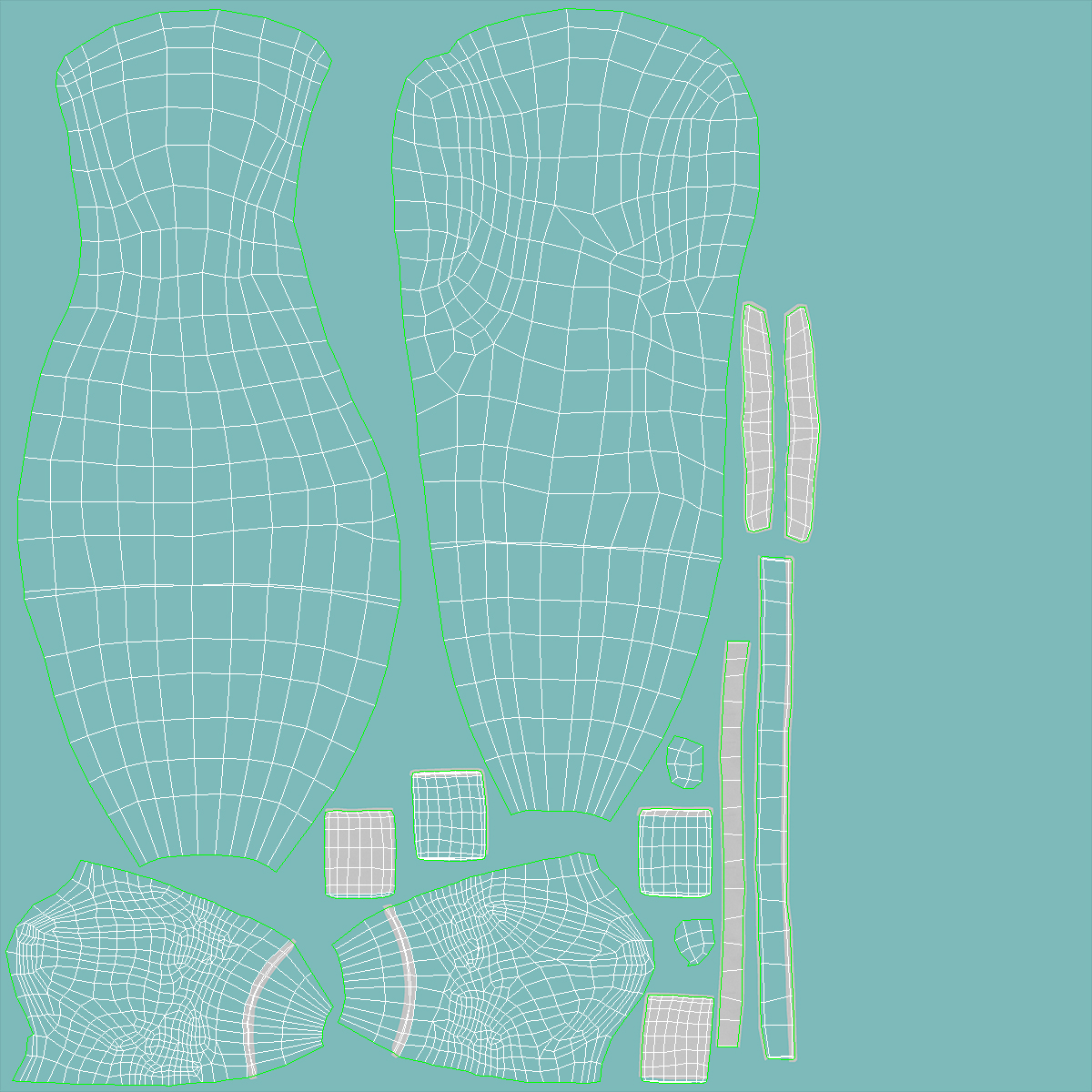 3D Female Doctor Wearing Surgical Mask Rigged for Cinema 4D