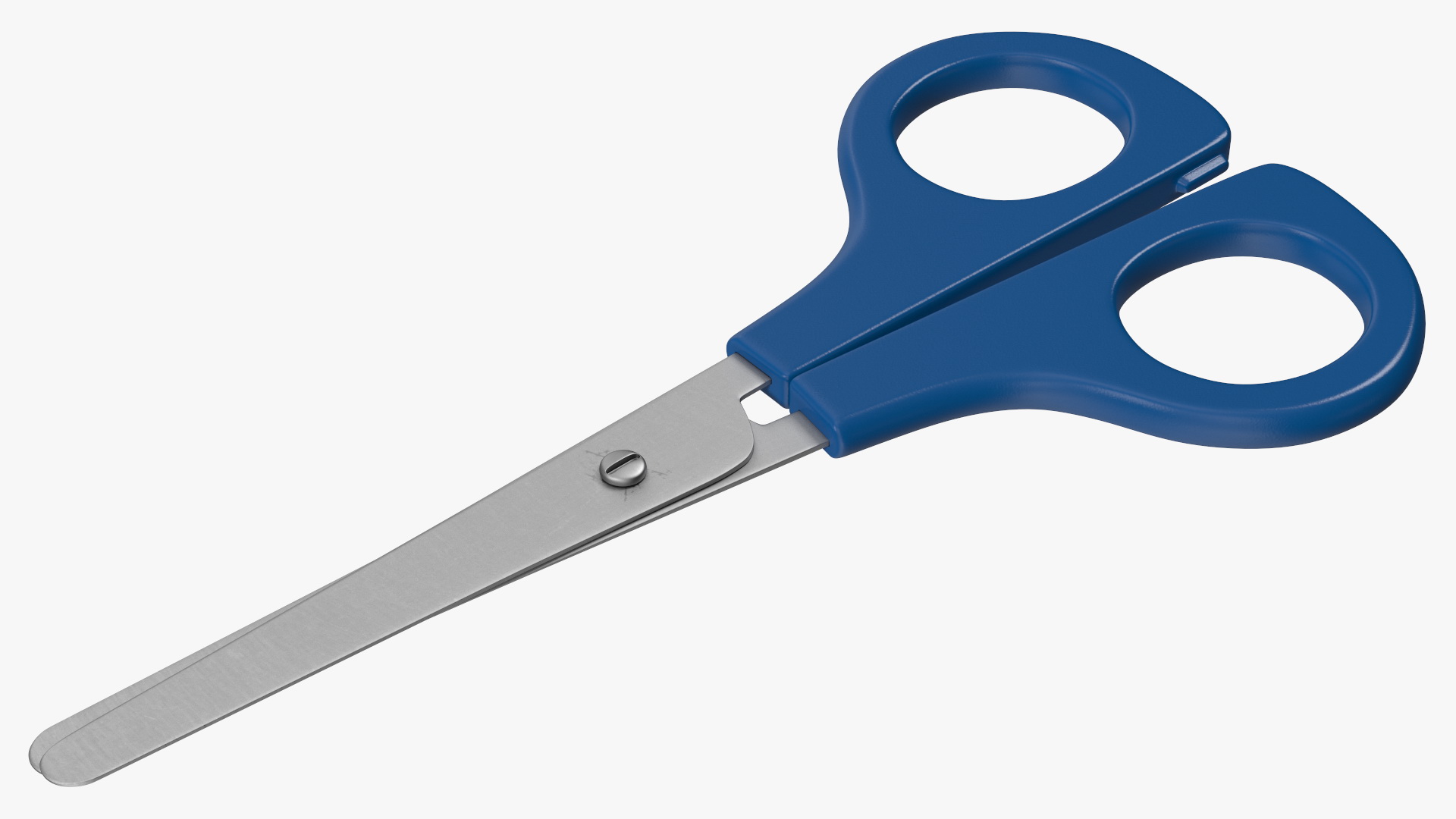 3D Colorful School Scissors Set model
