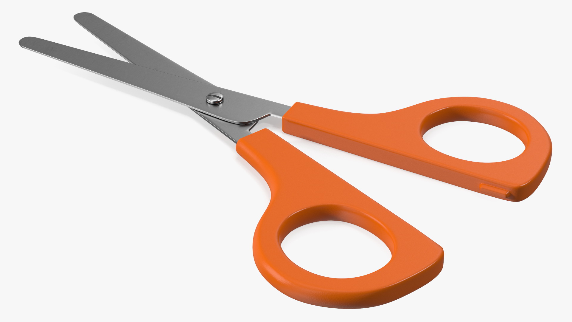 3D Colorful School Scissors Set model