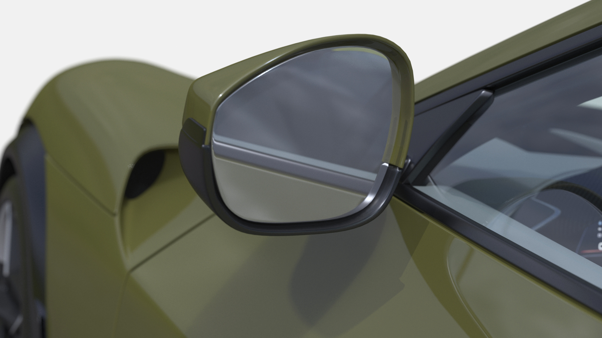3D Extreme Sports Crossover Vehicle Olive model