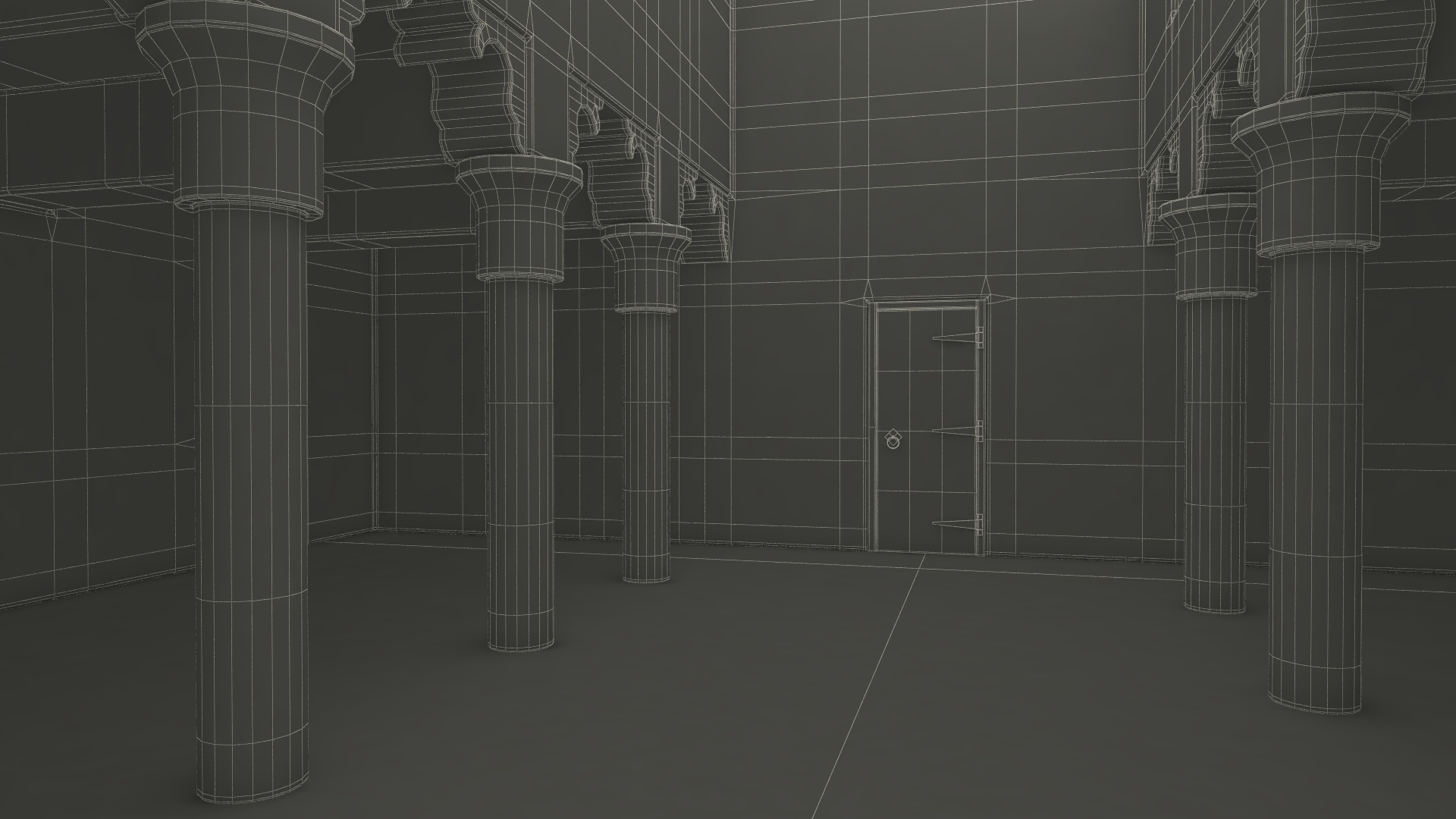 3D Middle Eastern Adobe House