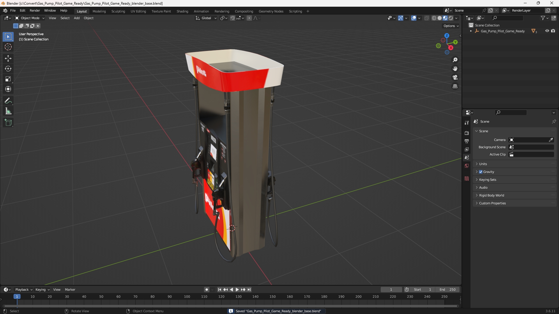 Gas Pump Pilot Game Ready, view 9