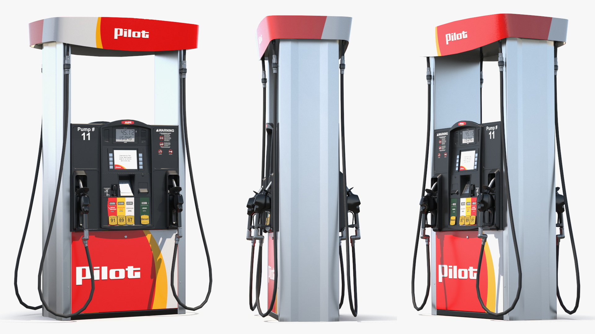 Gas Pump Pilot Game Ready, view 3