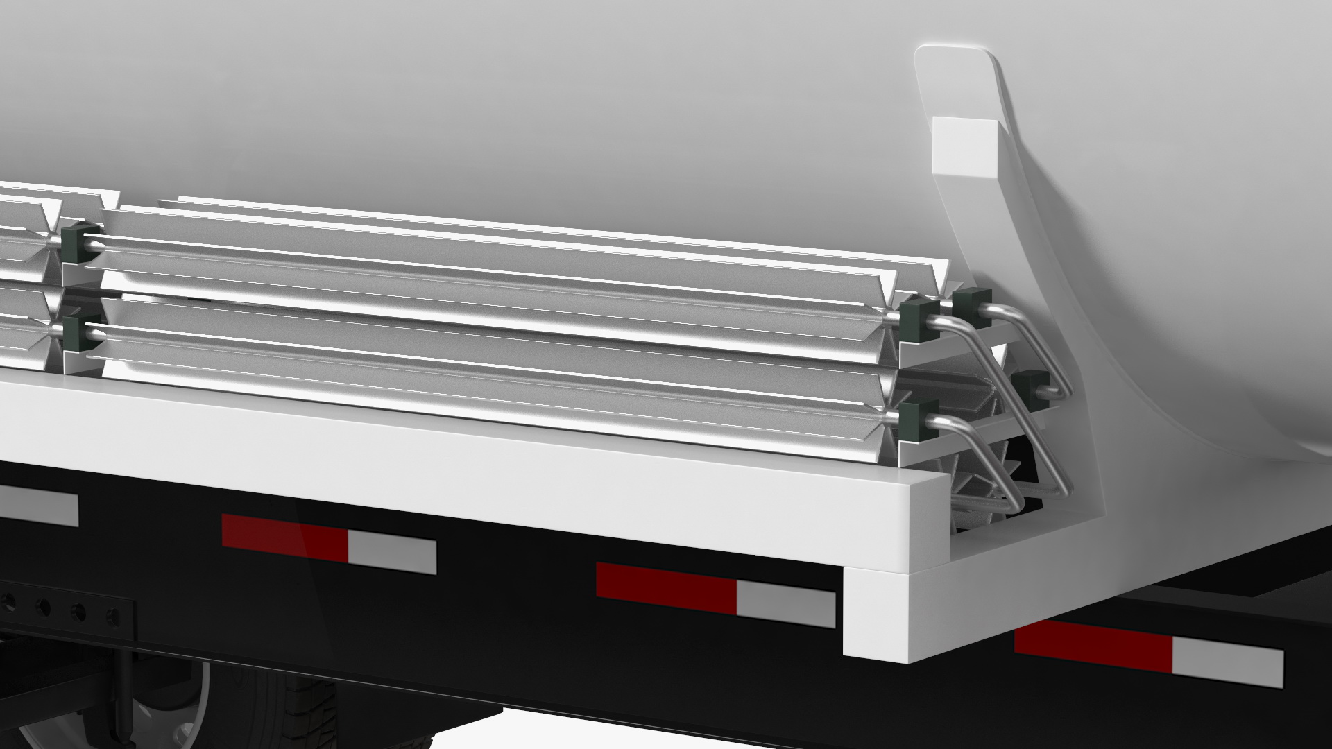 3D Kenworth T680 Truck with Liquid Natural Gas Trailer