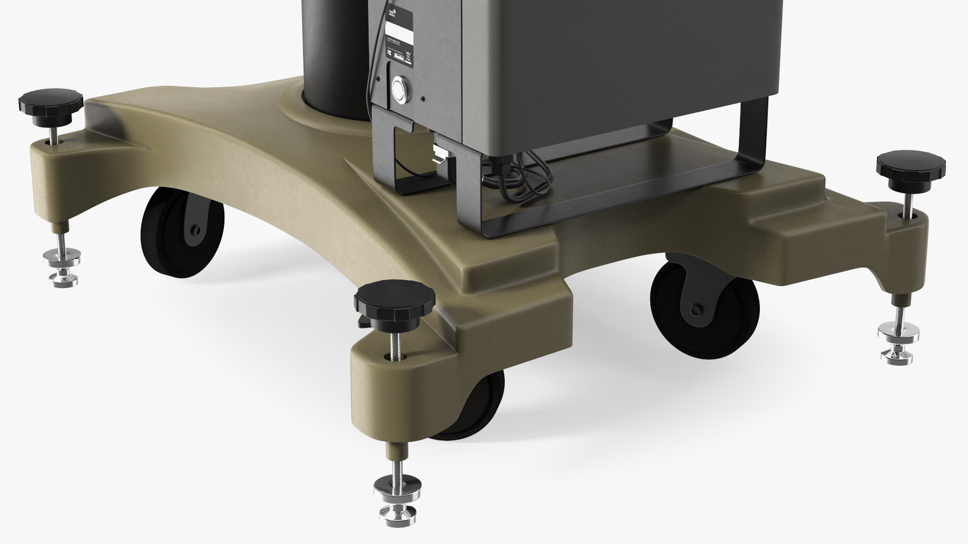 3D Sawyer Black Edition Collaborative Robot with Pedestal Rigged