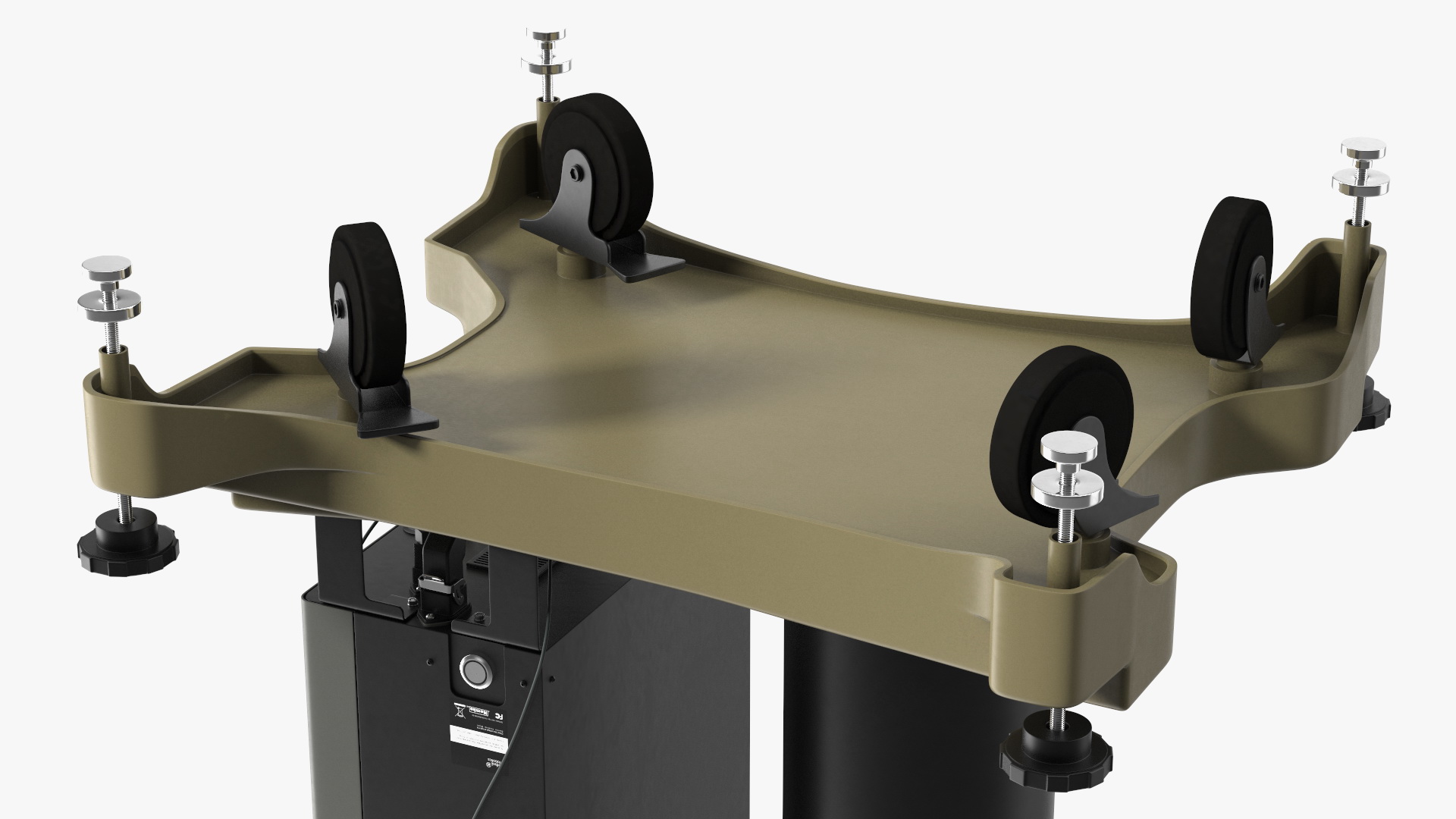 3D Sawyer Black Edition Collaborative Robot with Pedestal Rigged