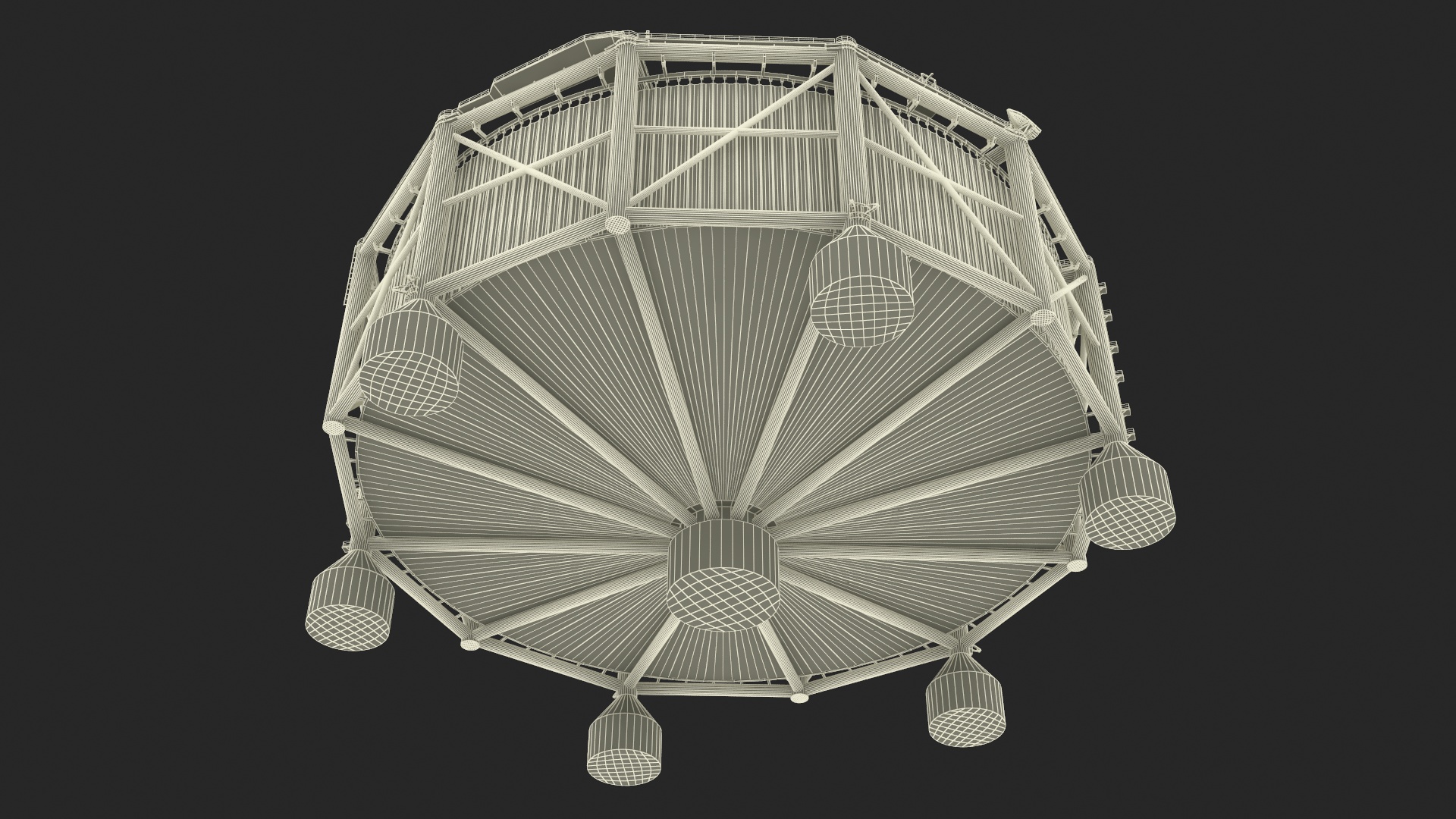 3D model Ocean Farm 1 Offshore Fishfarm