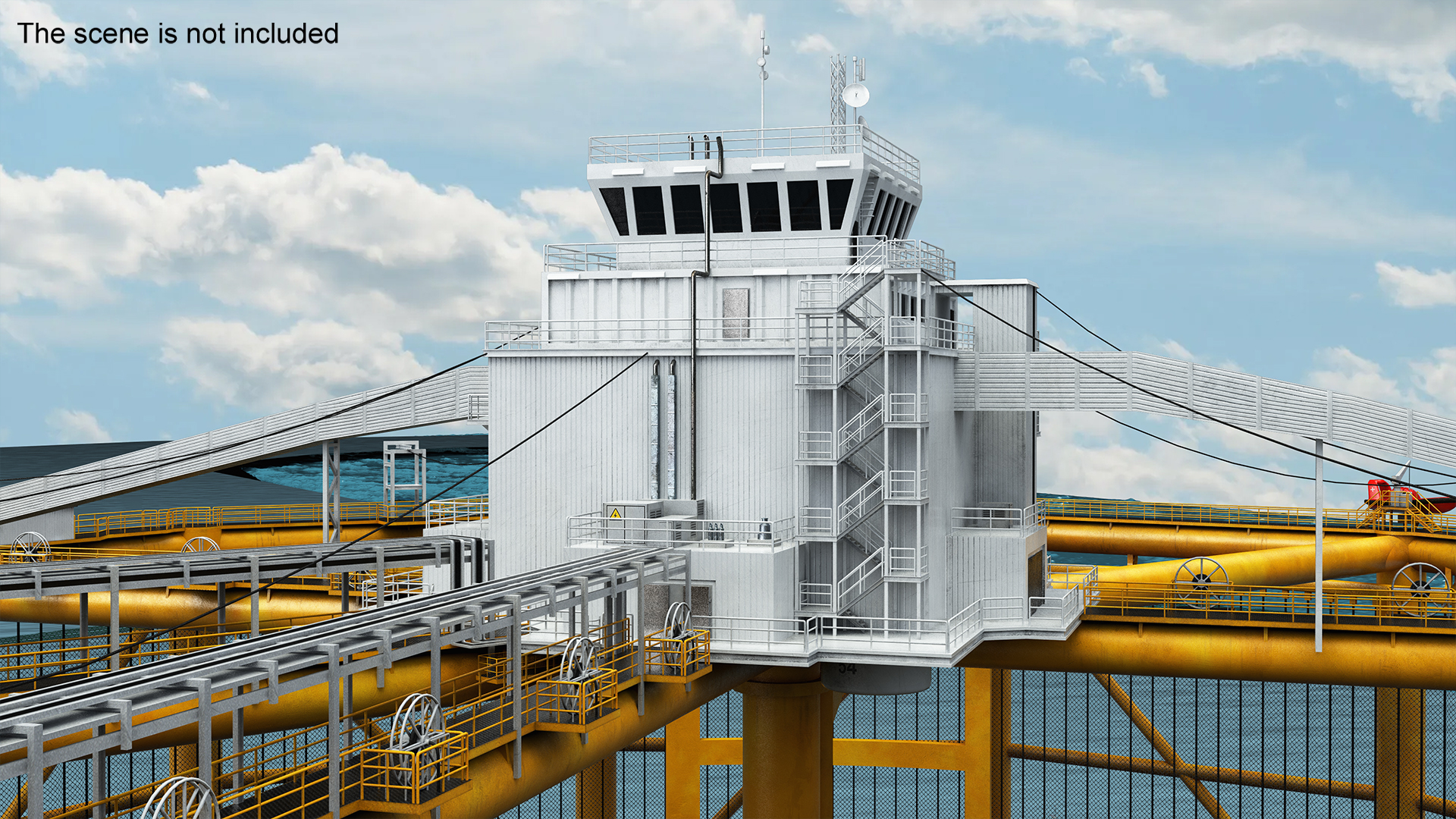 3D model Ocean Farm 1 Offshore Fishfarm
