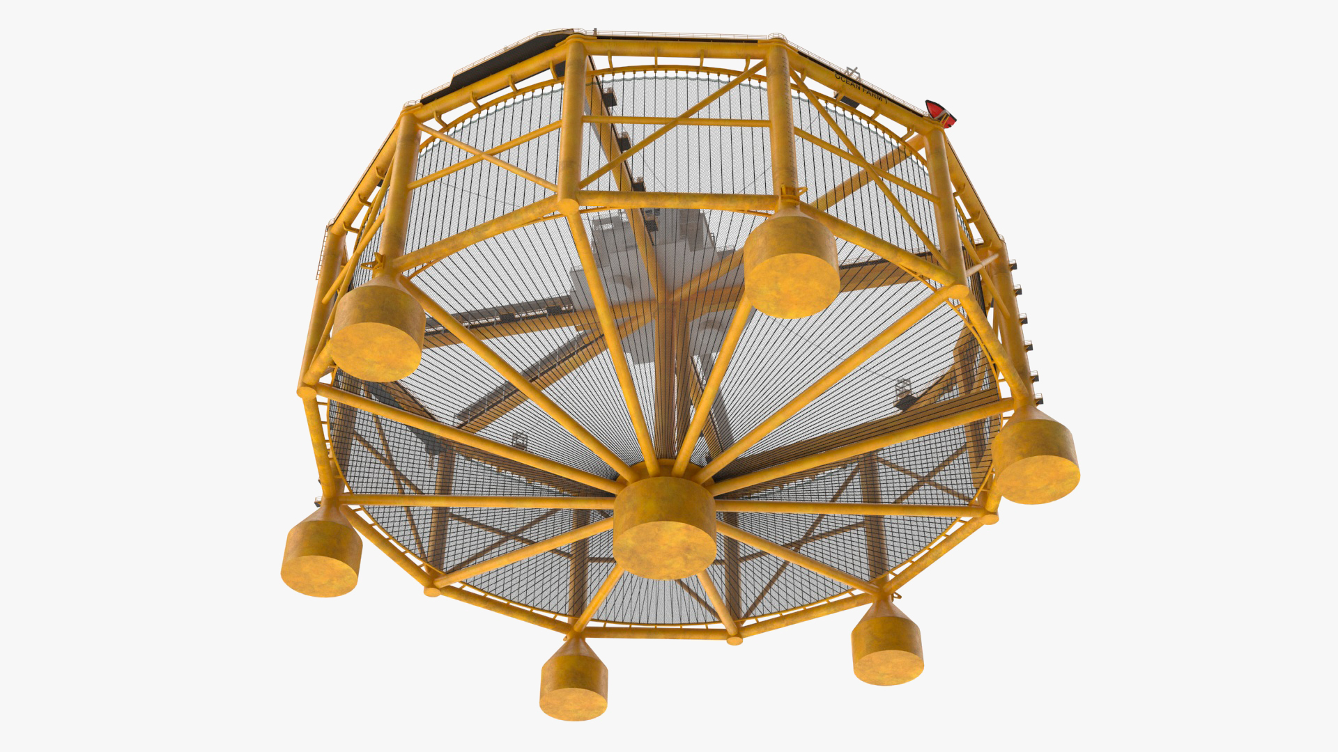 3D model Ocean Farm 1 Offshore Fishfarm