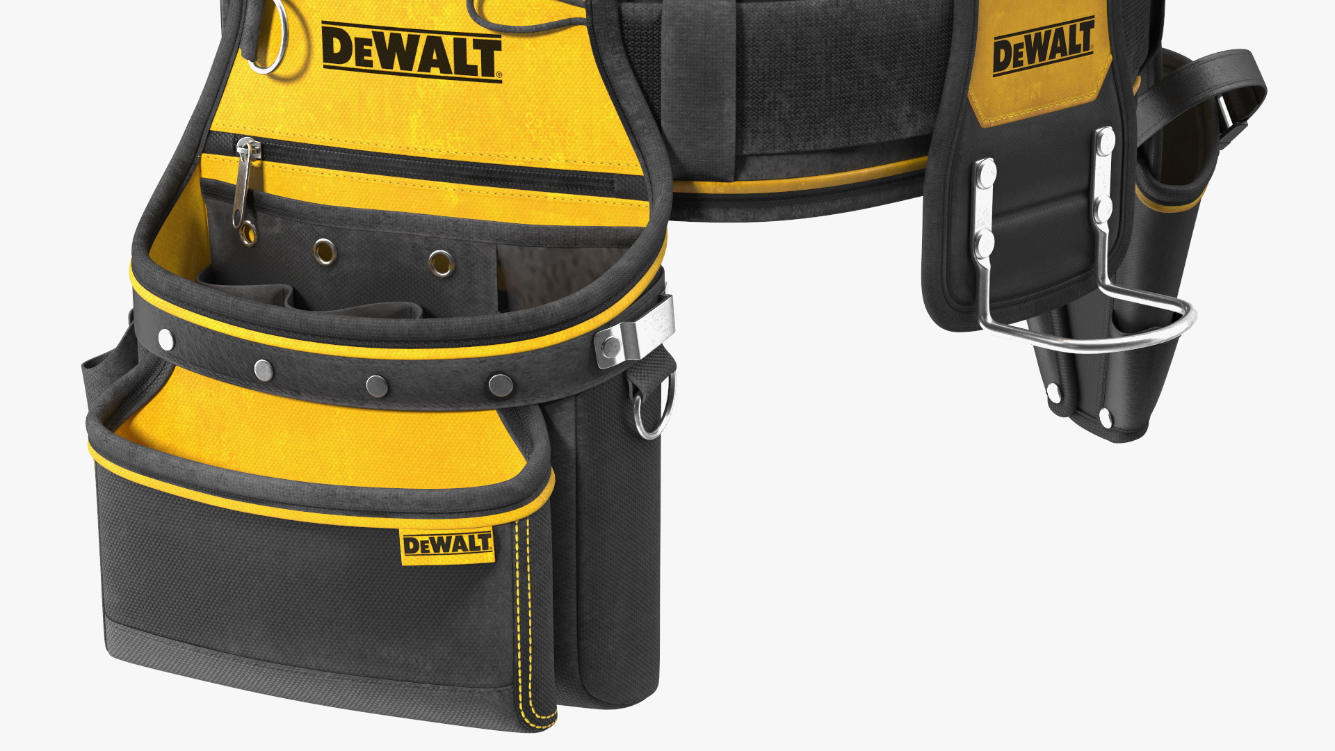 DeWalt DWST1 75552 Multi Purpose Tool Belt Dusty Set 3D