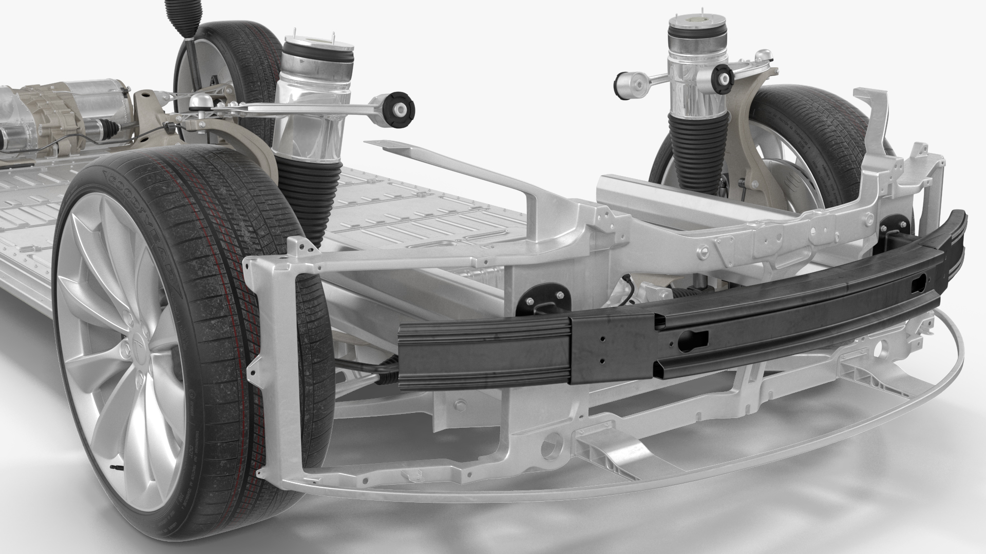 Electric Vehicle Chassis 3D model