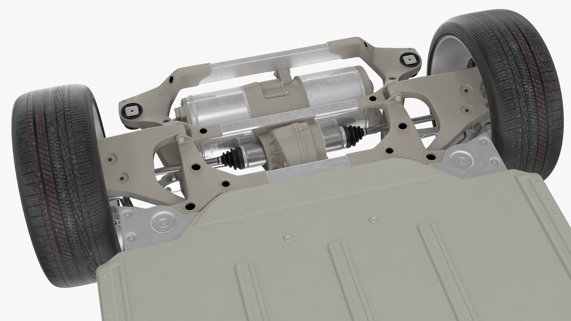 Electric Vehicle Chassis 3D model