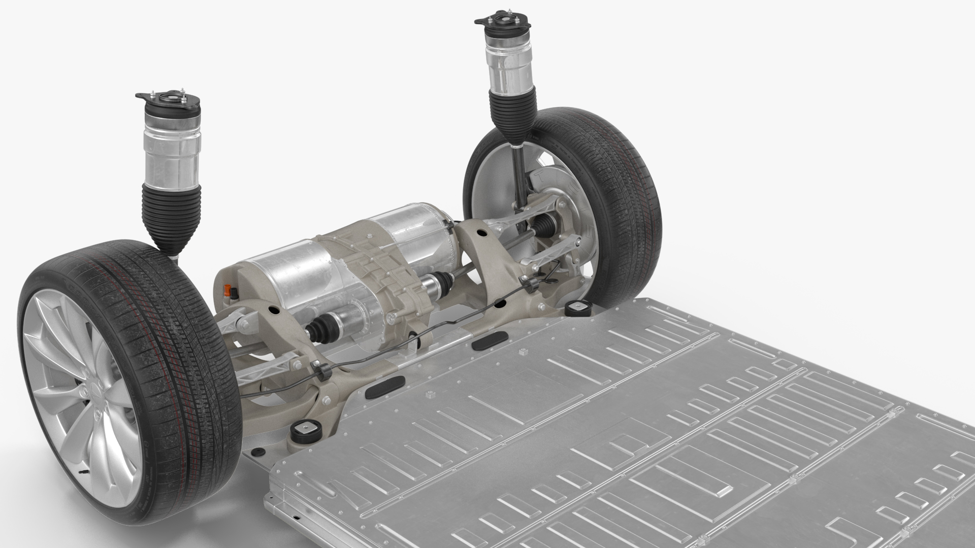 Electric Vehicle Chassis 3D model