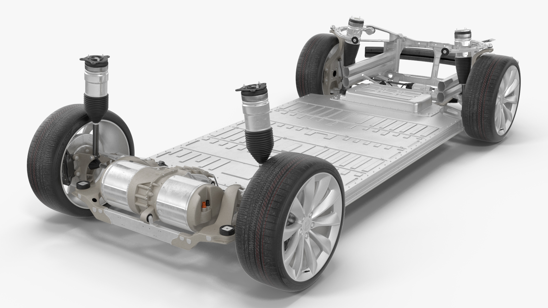 Electric Vehicle Chassis 3D model