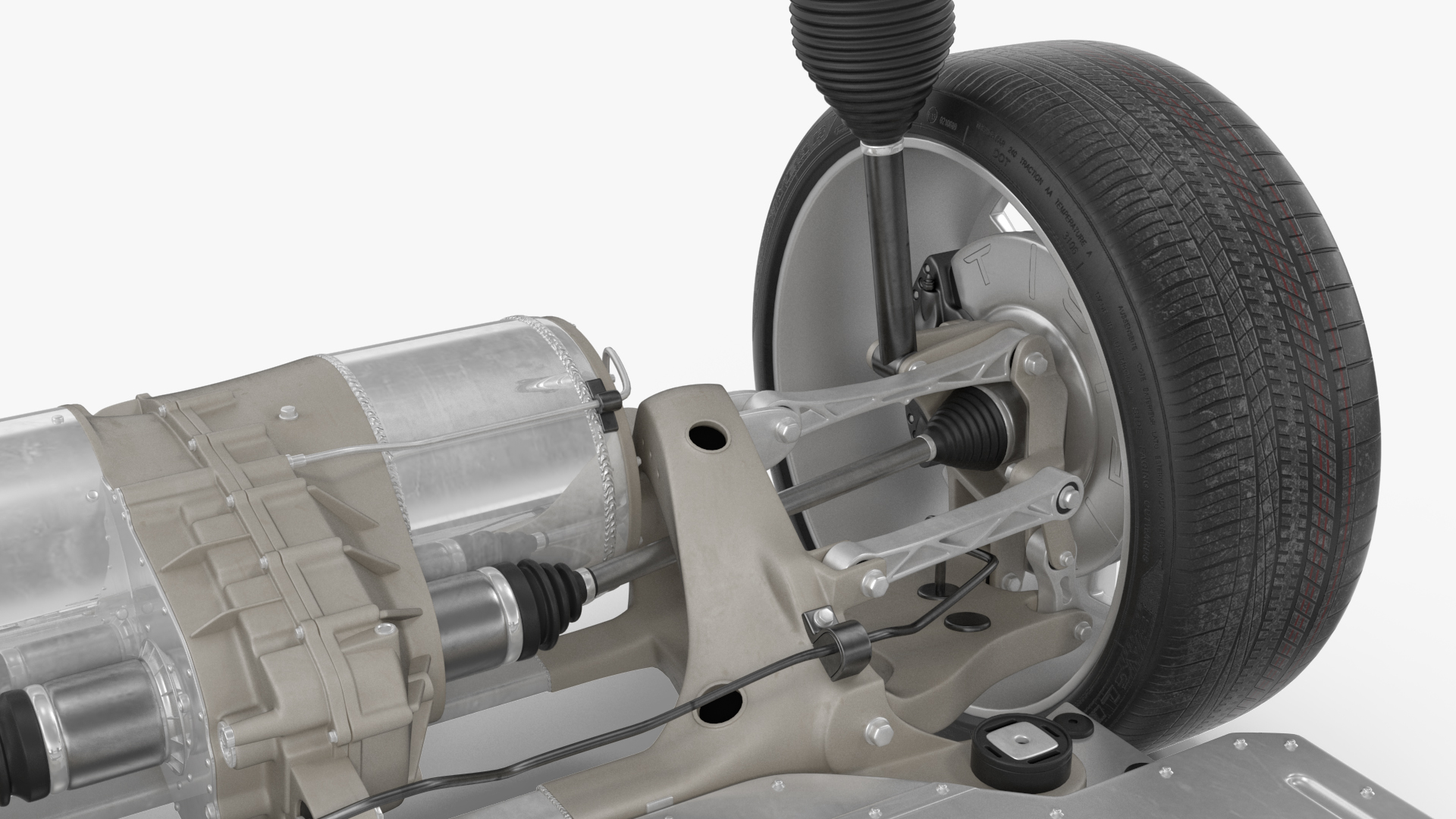 Electric Vehicle Chassis 3D model
