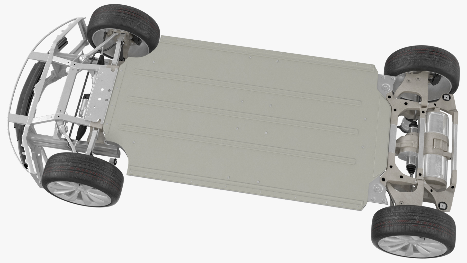 Electric Vehicle Chassis 3D model