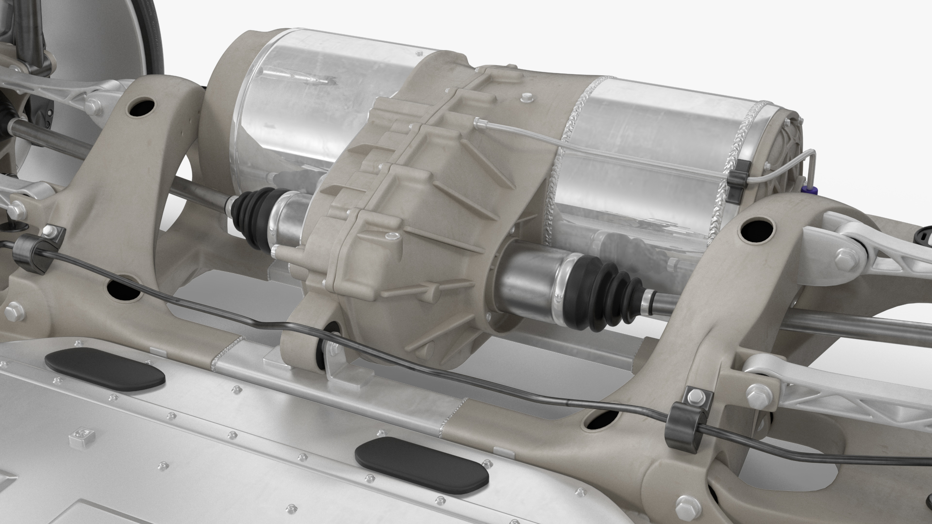 Electric Vehicle Chassis 3D model