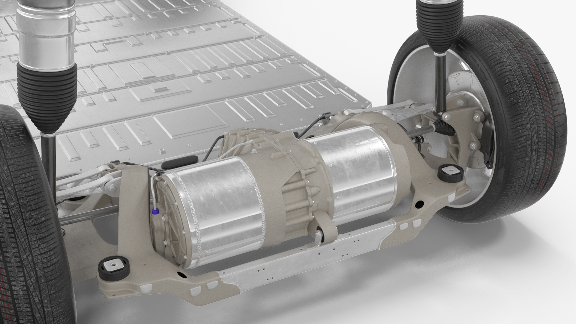 Electric Vehicle Chassis 3D model