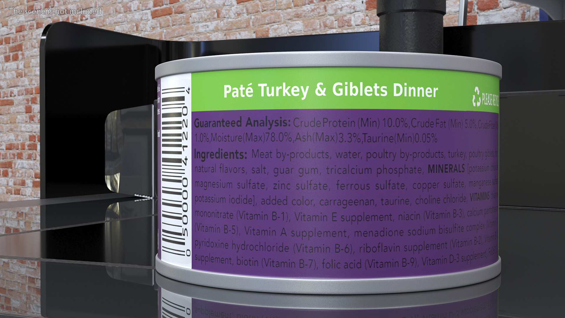 Pet Canned Food Friskies 3D model
