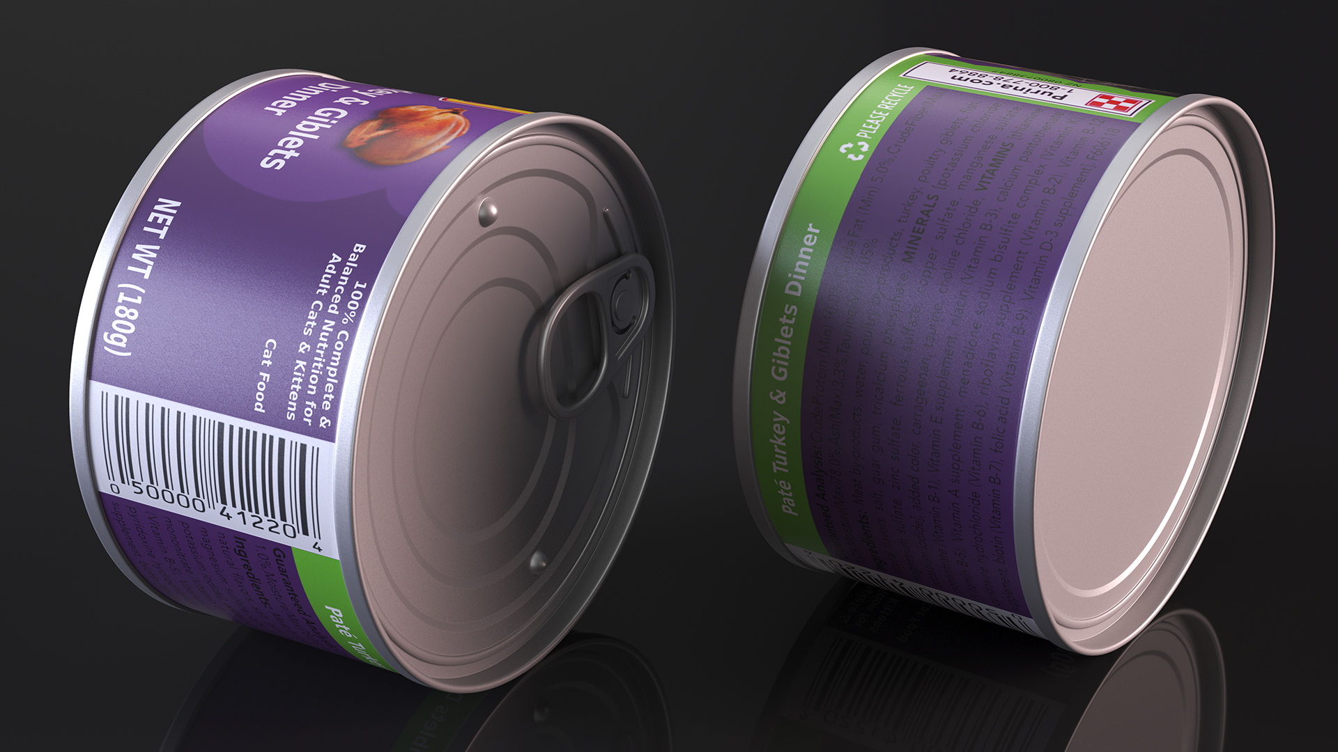 Pet Canned Food Friskies 3D model