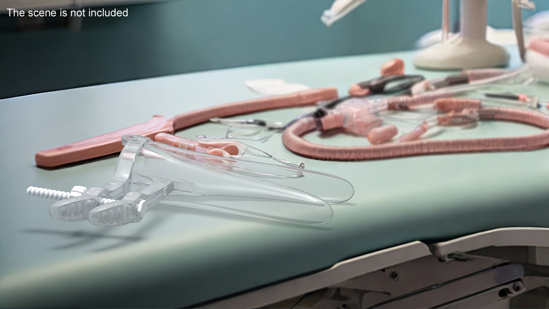 Plastic Vaginal Speculum 3D model