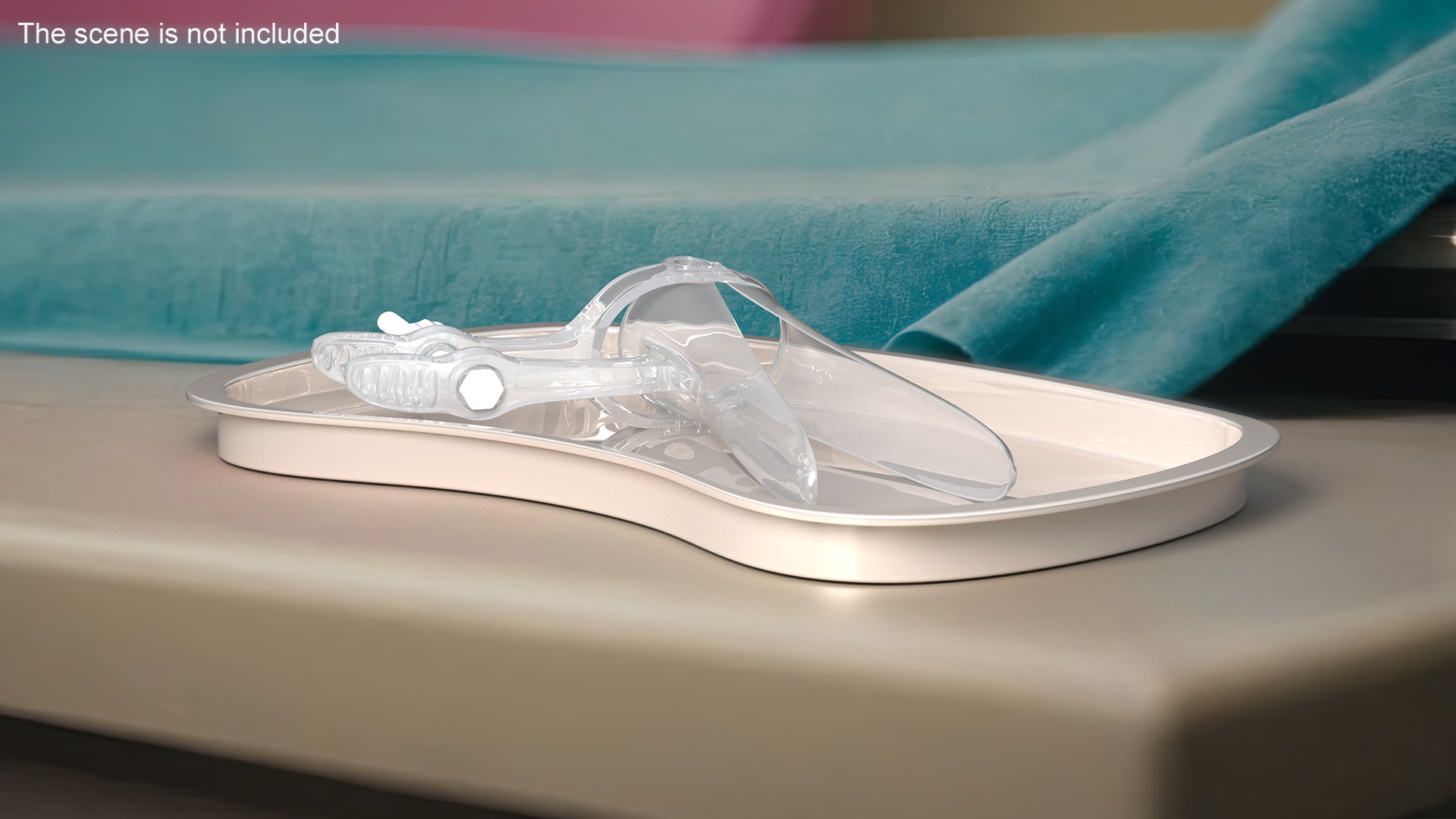 Plastic Vaginal Speculum 3D model