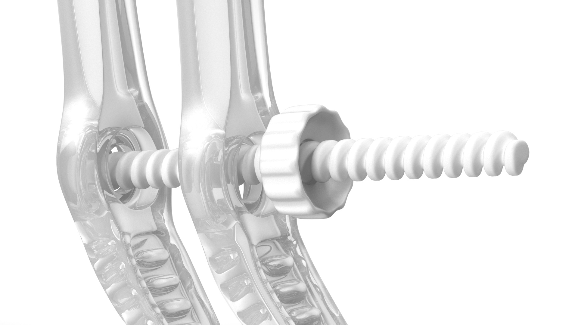 Plastic Vaginal Speculum 3D model