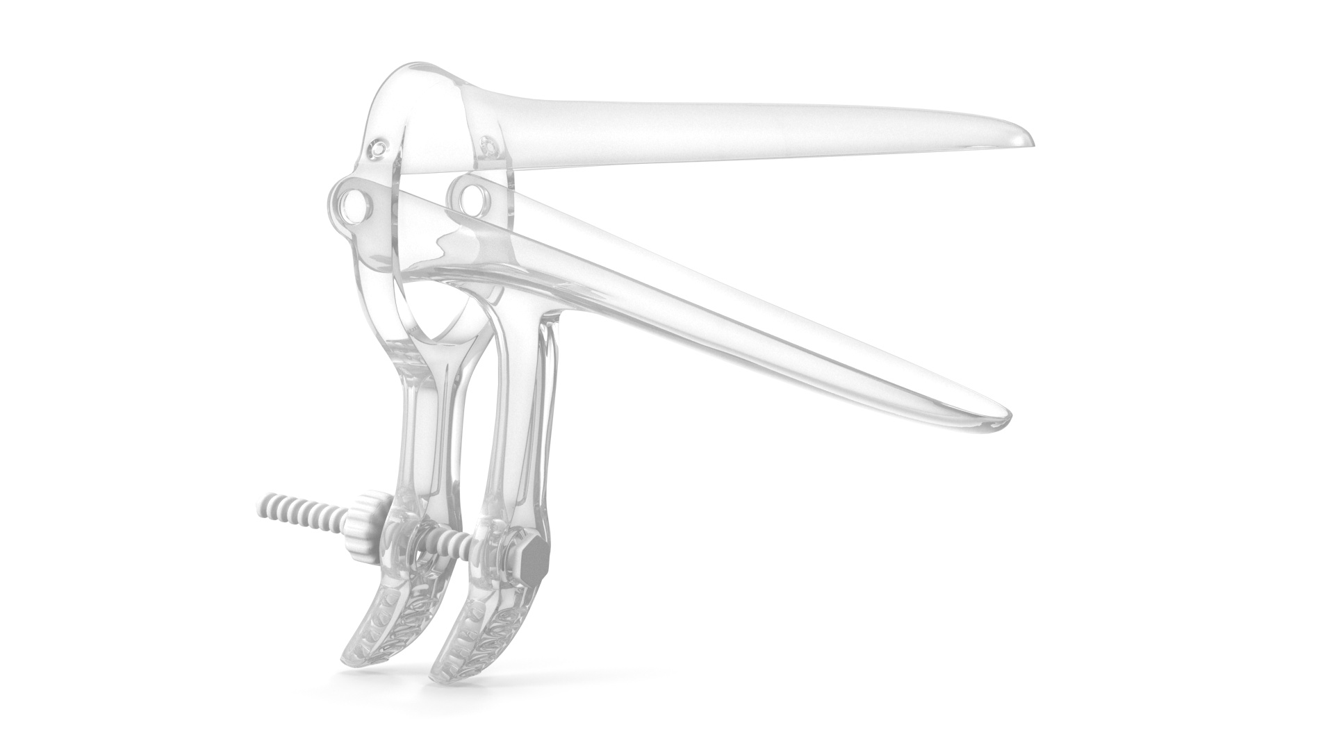 Plastic Vaginal Speculum 3D model