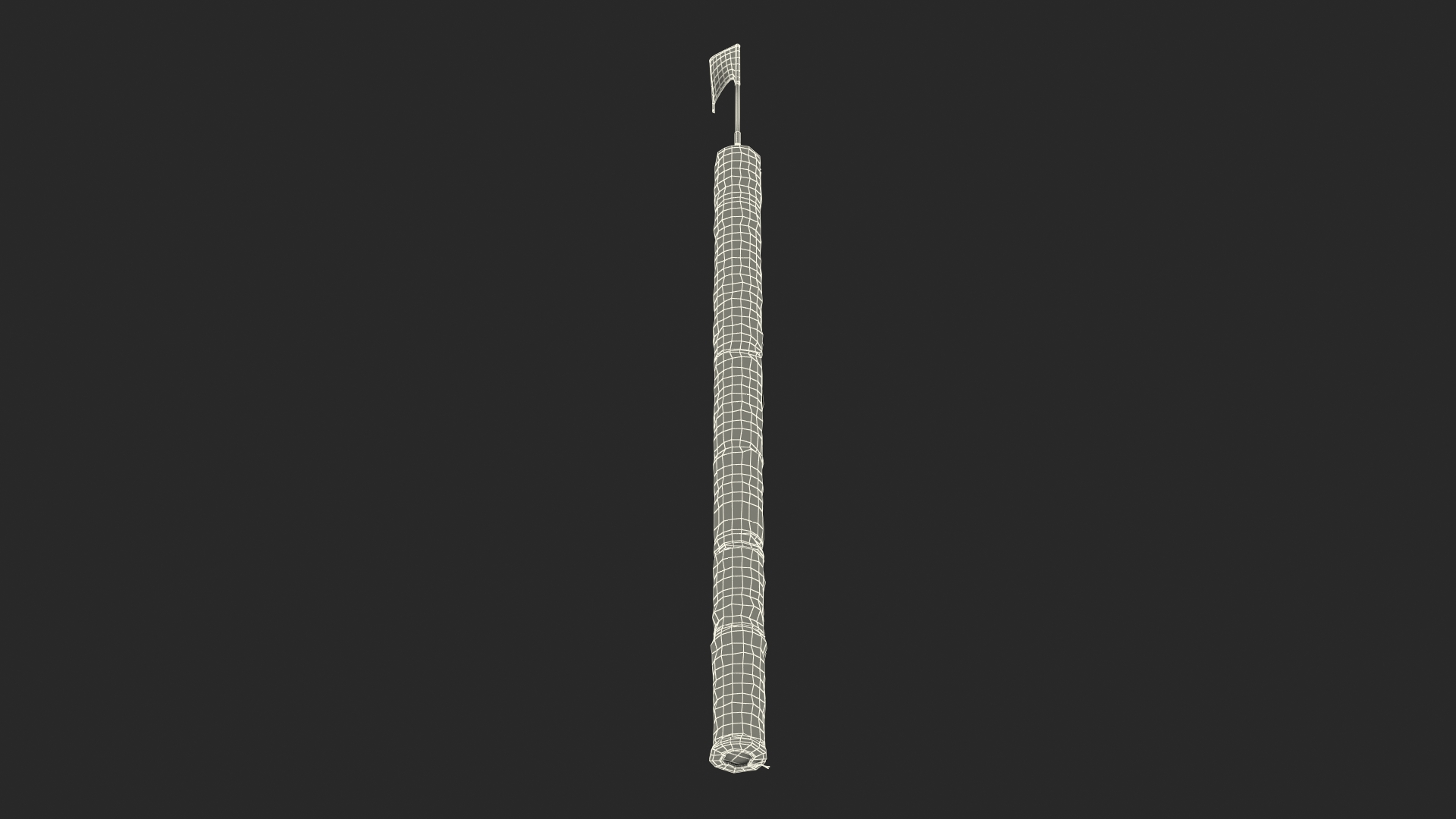 Polo Goal Post Blue 3D model