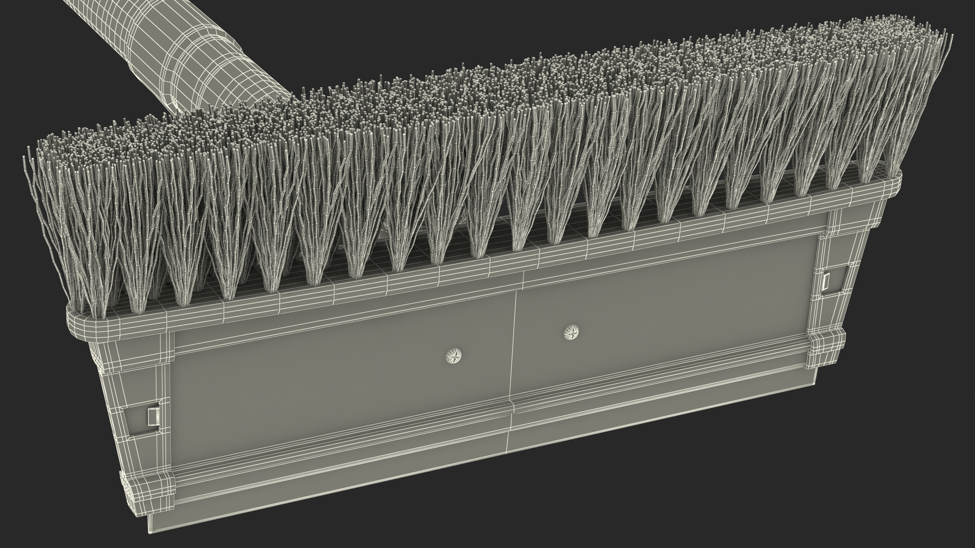 3D Extendable Snow Brush Ice Scraper model