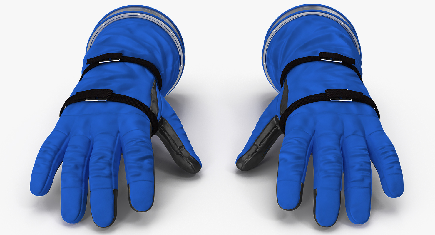 3D Boeing Spacesuit Gloves model