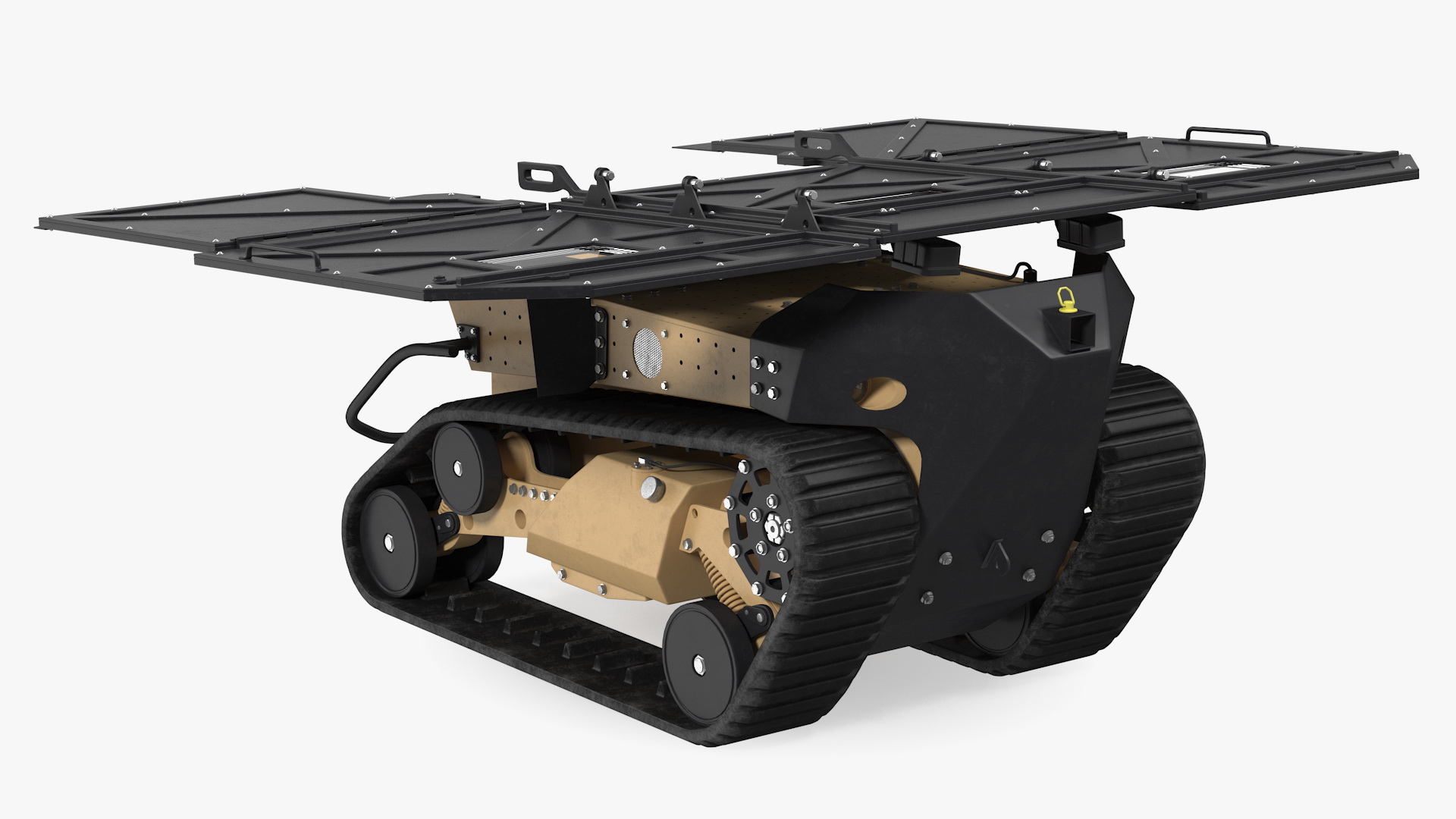 3D model RBS1 SWAT BOT Robotic Ballistic Shield Rigged