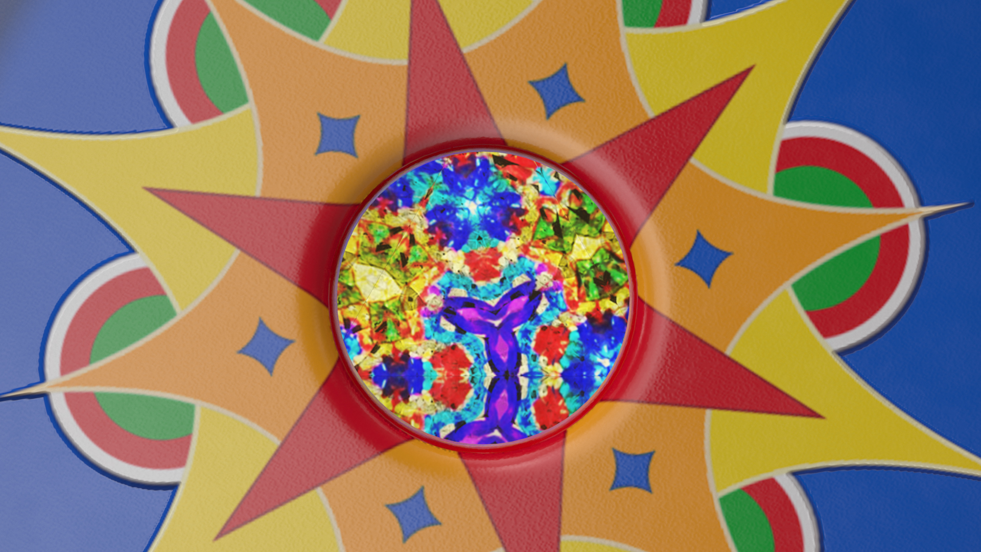 Classic Tin Kaleidoscope 3D model