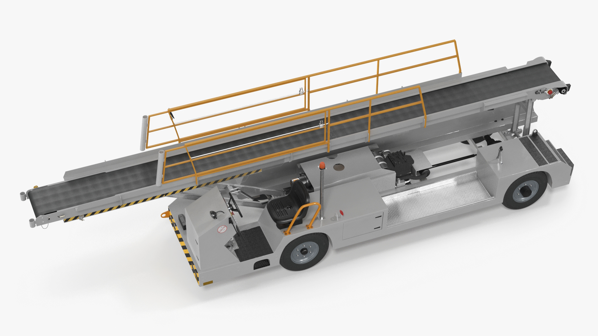 TLD Aircraft Baggage Belt Loader 3D