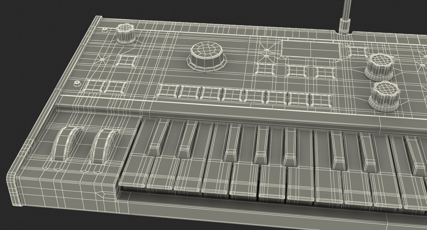 3D Analog Synthesizer Generic