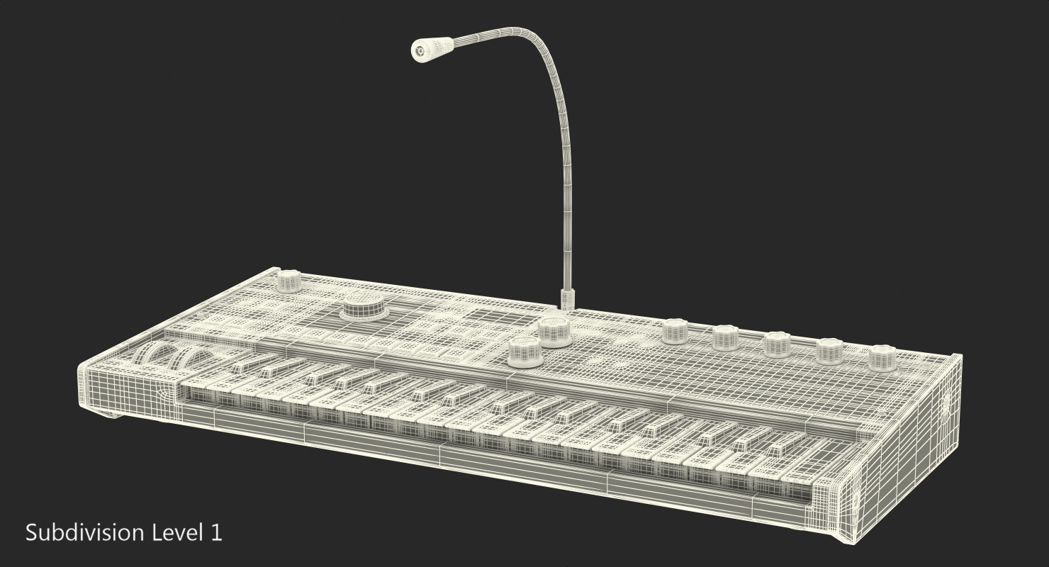 3D Analog Synthesizer Generic