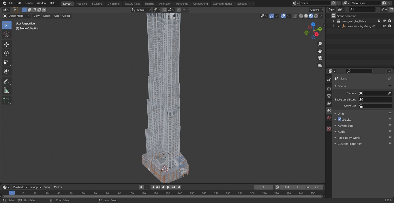 New York by Gehry 3D